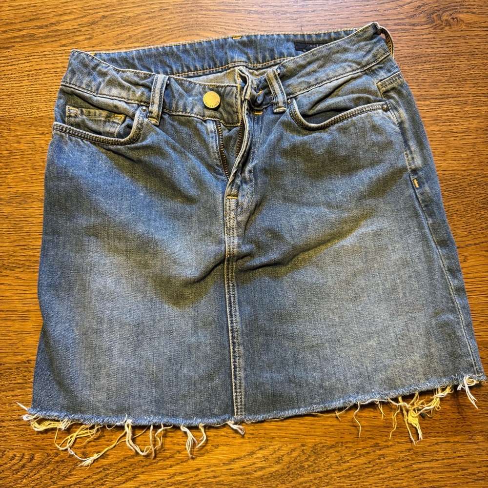 All Saints Blue Mini Skirt Casual